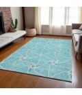 Addison Chantille Rug ACN948-Teal 9 ft. X 12 ft. Rectangle - Rugs Town Addison Chantille ACN948-Teal 9 ft. X 12 ft. Rectangle Rug