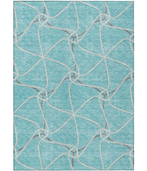 Addison Chantille Rug ACN948-Teal 9 ft. X 12 ft. Rectangle - Rugs Town Addison Chantille ACN948-Teal 9 ft. X 12 ft. Rectangle Rug