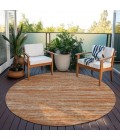 Addison Chantille ACN951-Copper 8 ft. X 8 ft. Round Rug