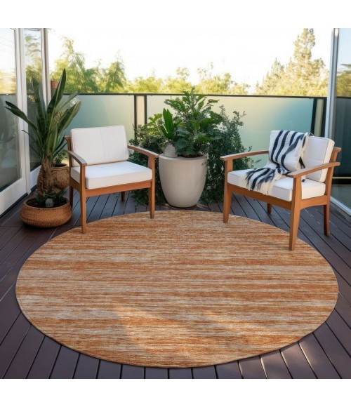 Addison Chantille ACN951-Copper 8 ft. X 8 ft. Round Rug