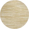 Addison Chantille ACN951-Gold 8 ft. X 8 ft. Round Rug