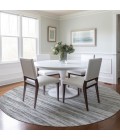 Addison Chantille ACN951-Gray 8 ft. X 8 ft. Round Rug