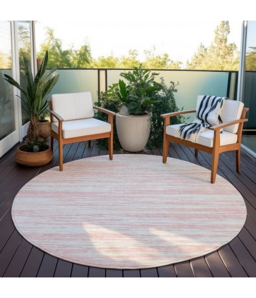 Addison Chantille ACN951-Pink 8 ft. X 8 ft. Round Rug