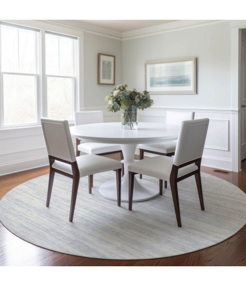Addison Chantille ACN951-Silver 8 ft. X 8 ft. Round Rug