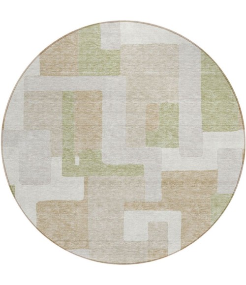 Addison Chantille ACN955-Beige 8 ft. X 8 ft. Round Rug