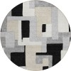 Addison Chantille ACN955-Black 8 ft. X 8 ft. Round Rug