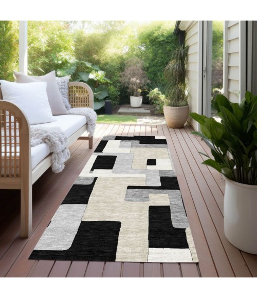 Addison Chantille ACN955-Black 2 ft. 3 in. X 7 ft. 6 in. Rectangle Rug