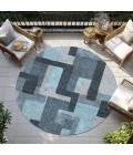 Addison Chantille ACN955-Sky 8 ft. X 8 ft. Round Rug