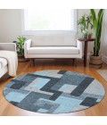 Addison Chantille ACN955-Sky 8 ft. X 8 ft. Round Rug