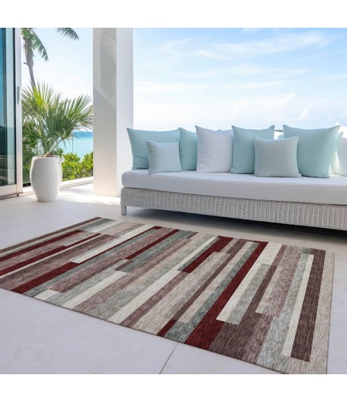 Addison Chantille ACN956-Merlot 8 ft. X 10 ft. Rectangle Rug