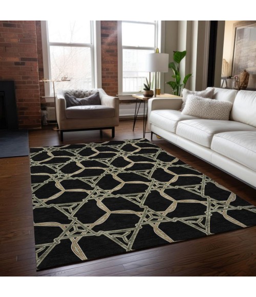 Addison Chantille ACN959-Black 8 ft. X 10 ft. Rectangle Rug
