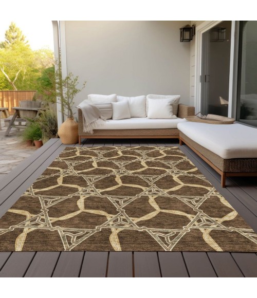 Addison Chantille ACN959-Brown 8 ft. X 10 ft. Rectangle Rug