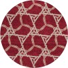 Addison Chantille ACN959-Burgundy 8 ft. X 8 ft. Round Rug