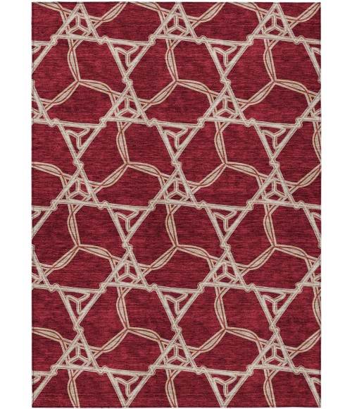 Addison Chantille ACN959-Burgundy 5 ft. X 7 ft. 6 in. Rectangle Rug