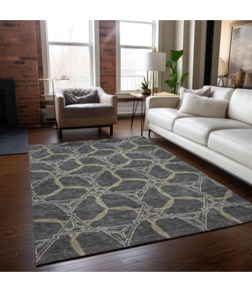 Addison Chantille ACN959-Charcoal 9 ft. X 12 ft. Rectangle Rug