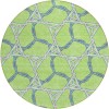 Addison Chantille ACN959-Lime 8 ft. X 8 ft. Round Rug