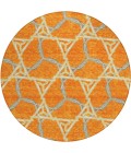 Addison Chantille ACN959-Orange 8 ft. X 8 ft. Round Rug