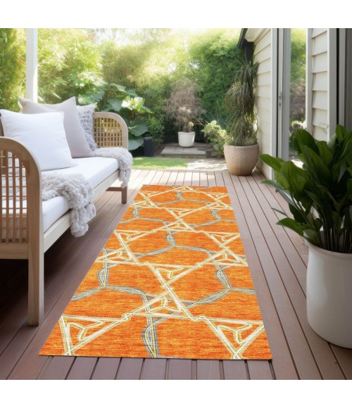 Addison Chantille ACN959-Orange 2 ft. 3 in. X 7 ft. 6 in. Rectangle Rug
