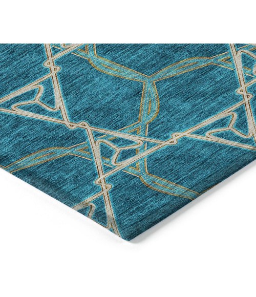 Addison Chantille ACN959-Teal 5 ft. X 7 ft. 6 in. Rectangle Rug