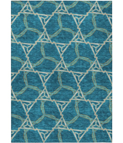 Addison Chantille ACN959-Teal 5 ft. X 7 ft. 6 in. Rectangle Rug