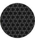 Addison Chantille ACN960-Black 8 ft. X 8 ft. Round Rug