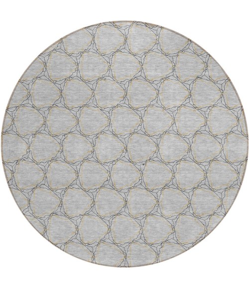Addison Chantille ACN960-Gray 8 ft. X 8 ft. Round Rug