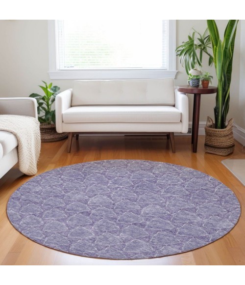 Addison Chantille ACN960-Lavender 8 ft. X 8 ft. Round Rug