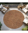 Addison Chantille ACN960-Paprika 8 ft. X 8 ft. Round Rug