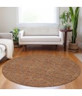 Addison Chantille ACN960-Paprika 8 ft. X 8 ft. Round Rug