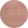 Addison Chantille ACN960-Salmon 8 ft. X 8 ft. Round Rug