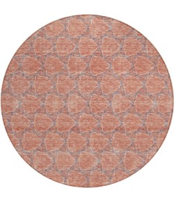 Addison Chantille ACN960-Salmon 8 ft. X 8 ft. Round Rug