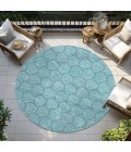 Addison Chantille ACN960-Teal 8 ft. X 8 ft. Round Rug