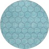 Addison Chantille ACN960-Teal 8 ft. X 8 ft. Round Rug
