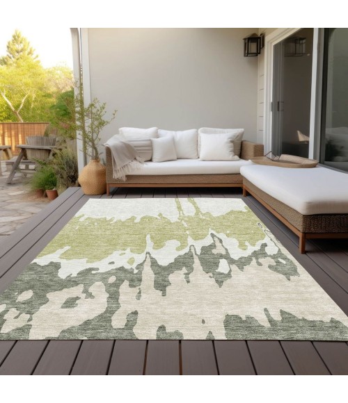 Addison Chantille Rug ACN961-Aloe 10 ft. X 14 ft. Rectangle - Rugs Town Addison Chantille ACN961-Aloe 10 ft. X 14 ft. Rectangle Rug