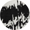 Addison Chantille ACN961-Black 8 ft. X 8 ft. Round Rug