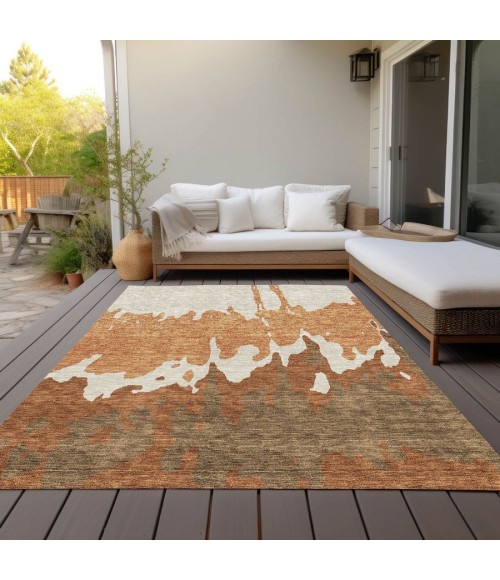 Addison Chantille Rug ACN961-Paprika 9 ft. X 12 ft. Rectangle - Rugs Town Addison Chantille ACN961-Paprika 9 ft. X 12 ft. Rectangle Rug