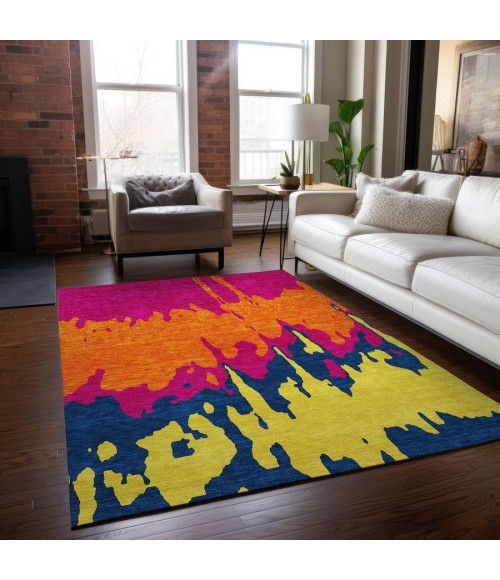 Addison Chantille ACN961-Pink 5 ft. X 7 ft. 6 in. Rectangle Rug