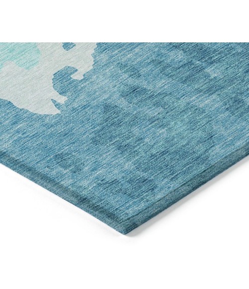 Addison Chantille Rug ACN961-Teal 9 ft. X 12 ft. Rectangle - Rugs Town Addison Chantille ACN961-Teal 9 ft. X 12 ft. Rectangle Rug