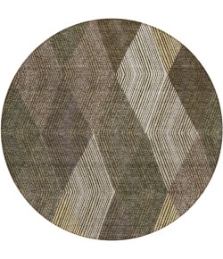 Addison Chantille ACN962-Brown 8 ft. X 8 ft. Round Rug