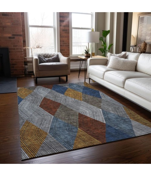 Addison Chantille ACN962-Gray 5 ft. X 7 ft. 6 in. Rectangle Rug