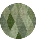 Addison Chantille ACN962-Green 8 ft. X 8 ft. Round Rug