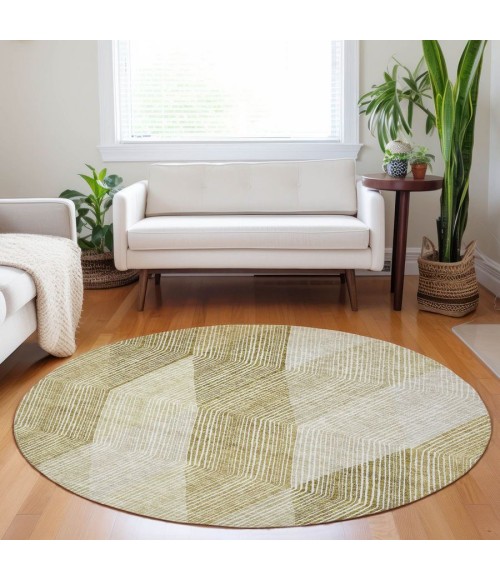 Addison Chantille ACN962-Ivory 8 ft. X 8 ft. Round Rug