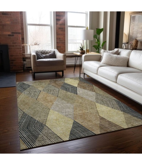 Addison Chantille ACN962-Mocha 5 ft. X 7 ft. 6 in. Rectangle Rug