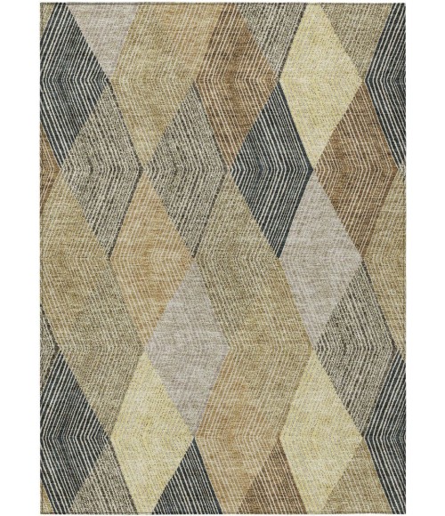 Addison Chantille ACN962-Mocha 5 ft. X 7 ft. 6 in. Rectangle Rug