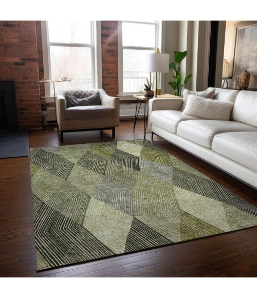 Addison Chantille ACN962-Olive 5 ft. X 7 ft. 6 in. Rectangle Rug