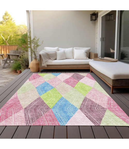 Addison Chantille ACN962-Pink 5 ft. X 7 ft. 6 in. Rectangle Rug