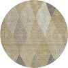 Addison Chantille ACN962-Wheat 8 ft. X 8 ft. Round Rug