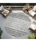 Addison Chantille ACN964-Black 8 ft. X 8 ft. Round Rug