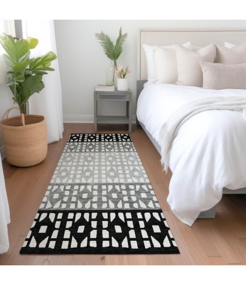 Addison Chantille ACN964-Black 2 ft. 3 in. X 7 ft. 6 in. Rectangle Rug
