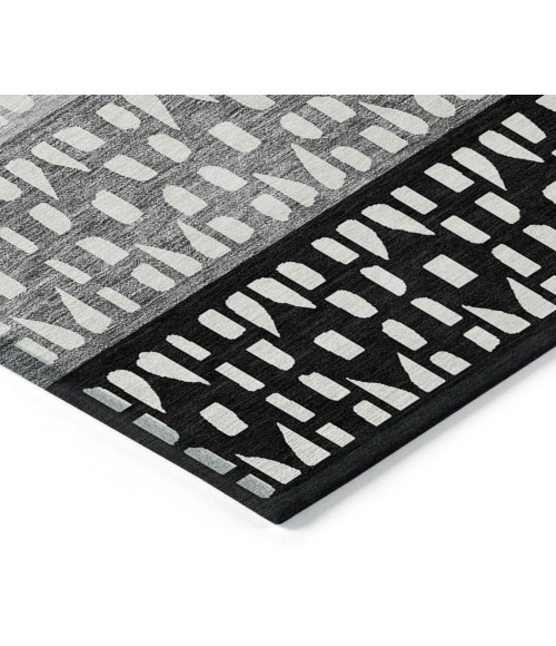 Addison Chantille ACN964-Black 8 ft. X 8 ft. Round Rug